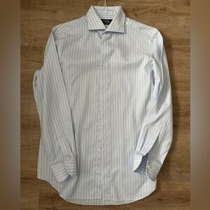 Makers Kamakura Men's Striped Shirt size 16 33.5